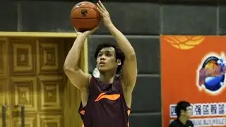 2分鐘強度投籃 林志傑24投11中｜2013-14 CBA體能測驗 Day 1