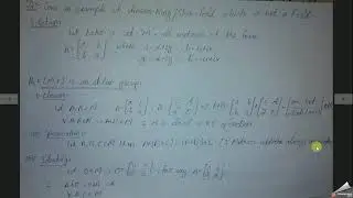 give an example of a division ring which is not a field,