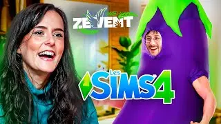 J'ai montr&eacute; l'aubergine. - Tournoi Sims d'Ultia au ZEvent 2024