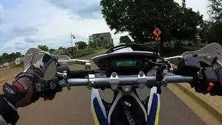 How To Wheelie A Supermoto FOR BEGINNERS | Rear Brake Is The Key