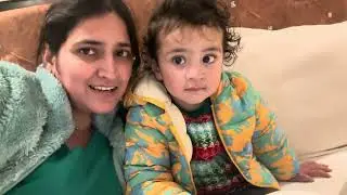 2 Saal k Bache Ke Sath Travel😅😅 #vaishnodevi    