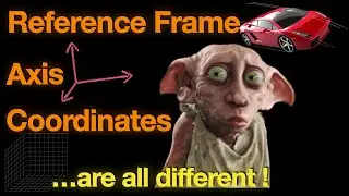 Coordinate system, Axes, Reference Frames & Galilean Relativity