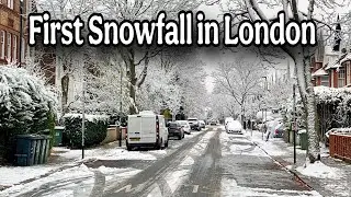 Snow fall in London ❤️ | Travel vlog | Ep 6