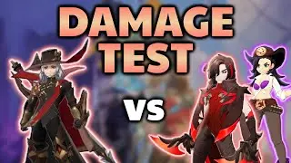 ROSARIO (Fire vampire hunter) DAMAGE TEST vs Karambit, Cassie - Summoners War Chronicles