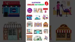 Illustrated ENGLISH Dictionary (P1) #englishvocabulary #illustrated #dictionary