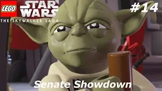 Lego Star Wars The Skywalker Saga 100% Part 14 No Commentary Senate Showdown