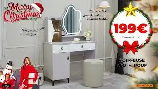 🎅 Pr&eacute;parez No&euml;l avec style! 🎄 Meubles, &eacute;lectrom&eacute;nagers et rangement &agrave; prix mini! 🎁🤩