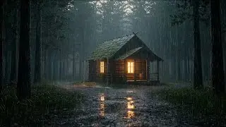 Peaceful Rain Sounds for Deep Sleep 😌🌧️ Sleep Faster, Calm Your Mind, Night Ambience
