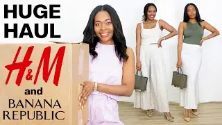 Spring 2024 H&M & Banana Republic CLASSY Try-On Haul