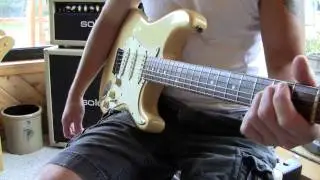 1967 Olympic White Fender Strat Unplugged Demo www.eddievegas.com  Eddie Vegas
