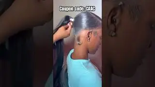 Extending Ponytails w/ Swoop Bang💕Genie Ponytail On Short Natural Hair Tutorial Ft.#ulahair