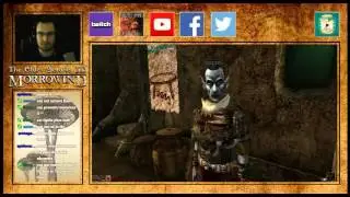 [Morrowind] - Ep 04 - La guilde des guerriers (Balmora) [MOD HD Overhaul MGSO] [Replay TWITCH]