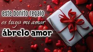Mi amor te juro cuando veo tengo ganas por besarte 