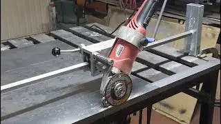 Guida lineare per taglio lamiere con smerigliatrice angolare - Angle Grinder Cutting Guide