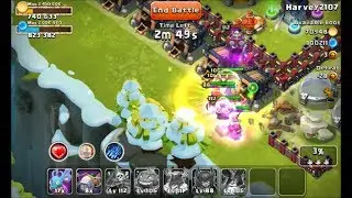 Castle Clash High Might Raiding with Strategy