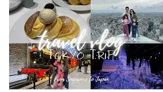 VLOG: Tokyo trip with kids. From Singapore to Japan. Part I.