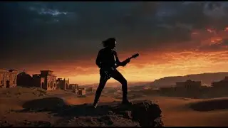 Desert Iron Arabic Rock Fusion Instrumental | Epic Middle Eastern Rock Music for Focus & Atmosphere