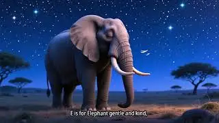 ABC Animals Say Goodnight.   Calm Bedtime Story for Kids