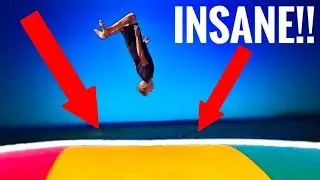 SUPER BOUNCY TRAMPOLINE-BLOB FLIPS!!! - #37