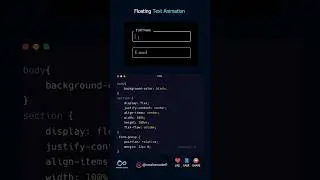 Floating Text Animation 