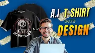 🔥 Create Stunning T-Shirt Designs with AI in Minutes! (Beginner-Friendly) | #teesplan #photoshop