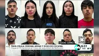 Ten&iacute;a c&eacute;lula criminal armas y dosis de coca&iacute;na