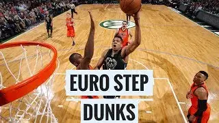 NBA CRAZY EURO-STEP DUNKS & POSTERIZES