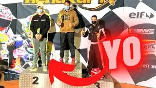 🏆 Este es mi primer podio en una carrera de karting