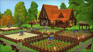 Como Construir uma Casa de Campo Perfeita | Hytale Tutorial