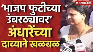 ‘भाजप पक्ष लवकरच फुटणार’ अंधारेंच्या दाव्याने खळबळ, Sushma Andhare, Devendra Fadnavis, Ajit Pawar