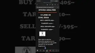 stock analysis for 10th of june 2025 #shorts #trending #intraday #trading