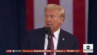 Trump: 'The golden age of America begins right now'