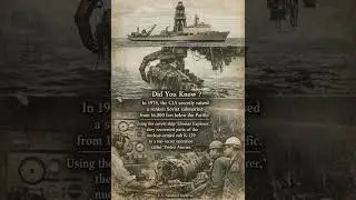 10 Fascinating CIA Missions , NO O6 , Project Azorian The CIA's secret mission