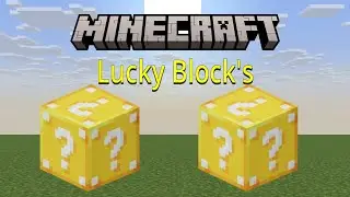 Minecraft Şans bloğu kırıyoruz!! Şans bloğu (lucky block's)