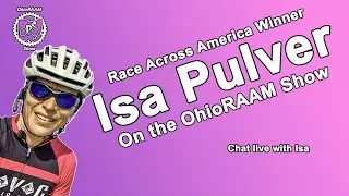 Isa Pulver (Switzerland), Race Across America Winner, Live on the OhioRAAM Show