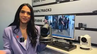 PTZOptics Move 4K Auto-Tracking Camera & SuperJoy Controller | IBC 2025 Demo