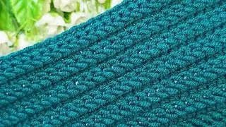 Fantastic💫Different technique‼️How to make the easiest crochet blanket model🤩#crochet #tunisian 