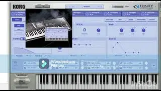 Korg Trinity . Vst.- Bukis ,Acepto mi derrota intro.