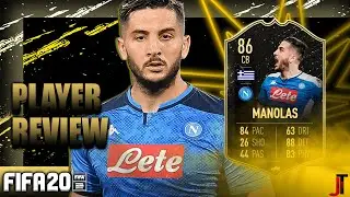 FIFA 20 IF MANOLAS 86 PLAYER REVIEW