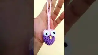 A mini day a mini owl.#viralshort #crochetprojects #handmade #100kviews