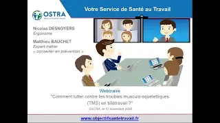 Comment lutter contre les troubles musculo-squelettiques (TMS) en t&eacute;l&eacute;travail ? - Webinaire OSTRA