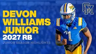 Devon Williams, Jr -  Junior Season Highlights