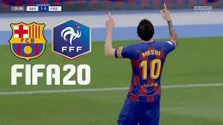 FIFA 20 ROAD TO DIVISION 1 PART 60 - BARCELONA VS FRANCE - FIFA 20 Online Seasons Gameplay