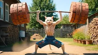 The Skinny Cat Who Built an Empire: An Inspiring Tale! 💪🏡 #Kitten #motivation