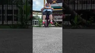 Тест на жир в парке Дорни-парка на одержимых горках