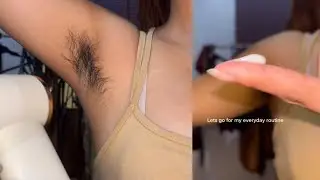 Silent mood si auntie Xharrie ft armpits hair