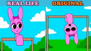 Pinki Goes Wild on the Bars 🤣 | Real Life vs Original