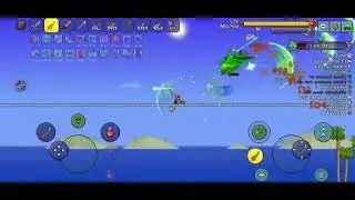 Terraria - VS. Duke Fishron Fight (Master Mode, ALMOST No Hit)