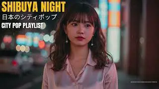 Shibuya Night Lights 💿 日本のシティポップ – 80s City Pop Collection for Rainy Nights
