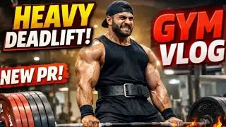 Heavy Deadlift Day 💪 || Gym Vlog || 